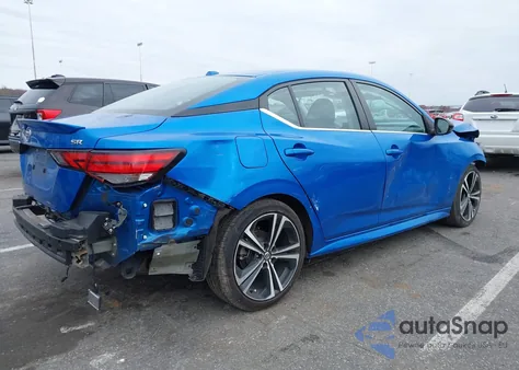 2021 Nissan Sentra Sr Xtronic Cvt from USA, damaged, VIN 3N1AB8DV2MY302312